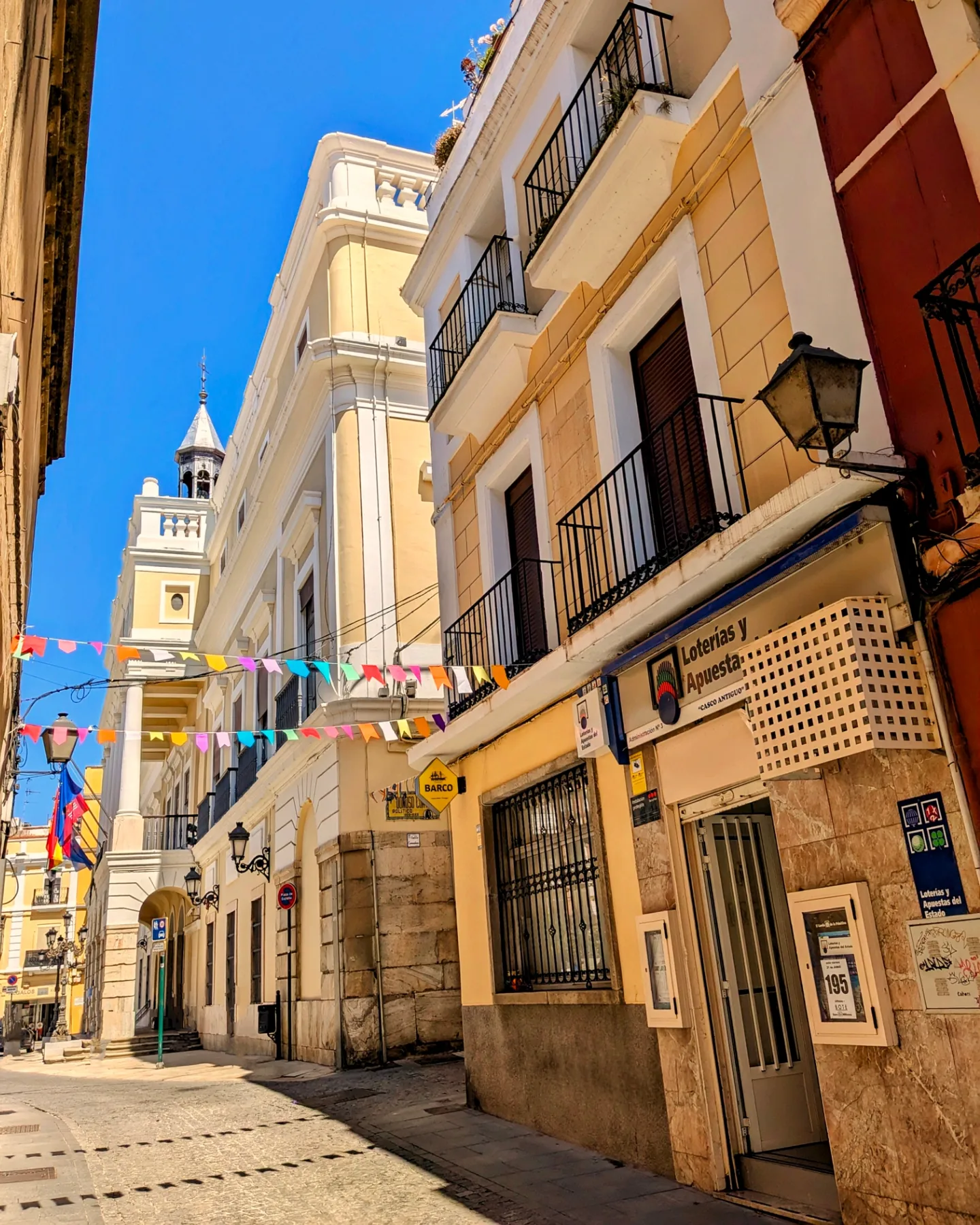Administración Loterías Casco Antiguo en el casco histórico de Badajoz